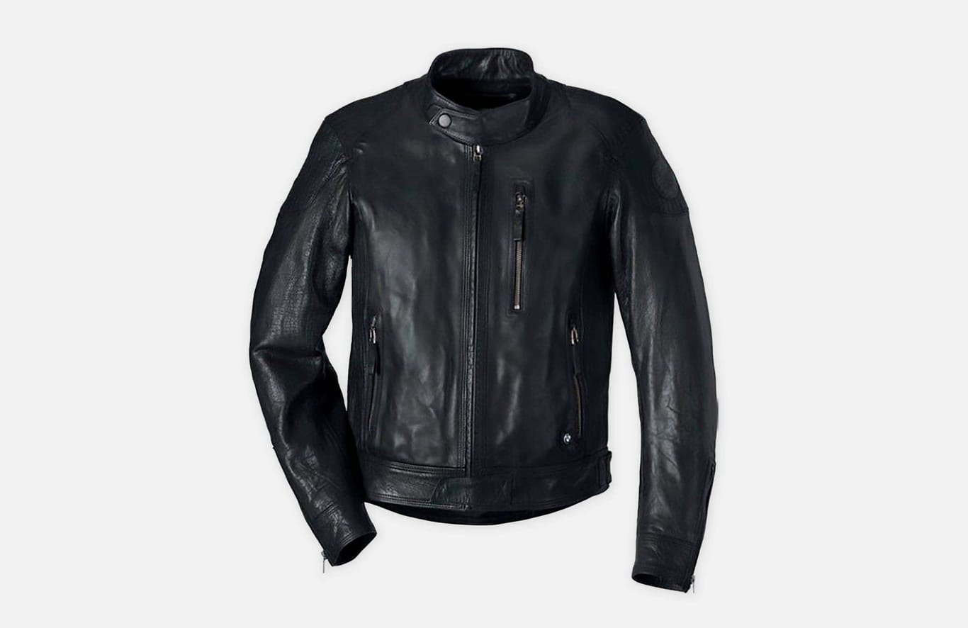 Jacket Black Leather Senhora BMW Motorrad