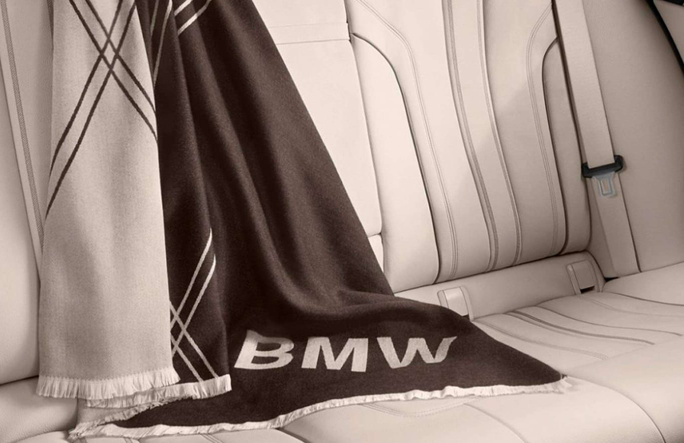Manta de viagem BMW