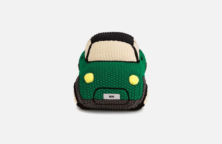 MINI Car Knitted Verde