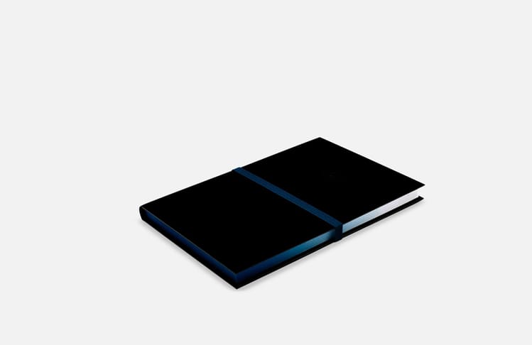 MINI Gradient Notebook Preto