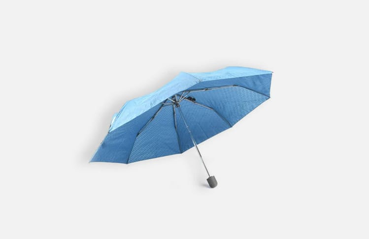 MINI Umbrella Foldable Signet Azul